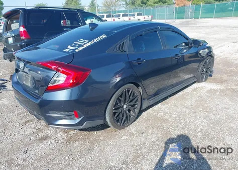 2017 Honda Civic Ex-L from USA, damaged, VIN 19XFC1F73HE012402